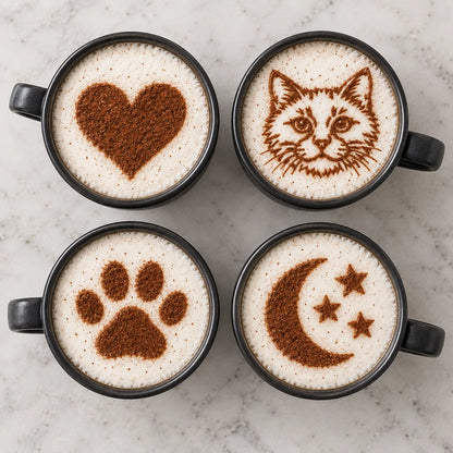 Brew Gram Printer + 12 Stencil Set